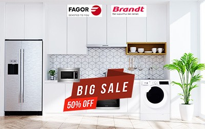 FAGOR & BRANDT BIG SALE 12/2021